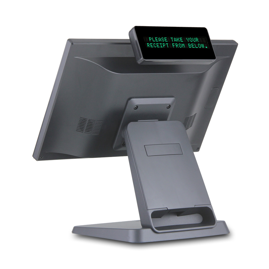 R Series terminal with VFD customer display